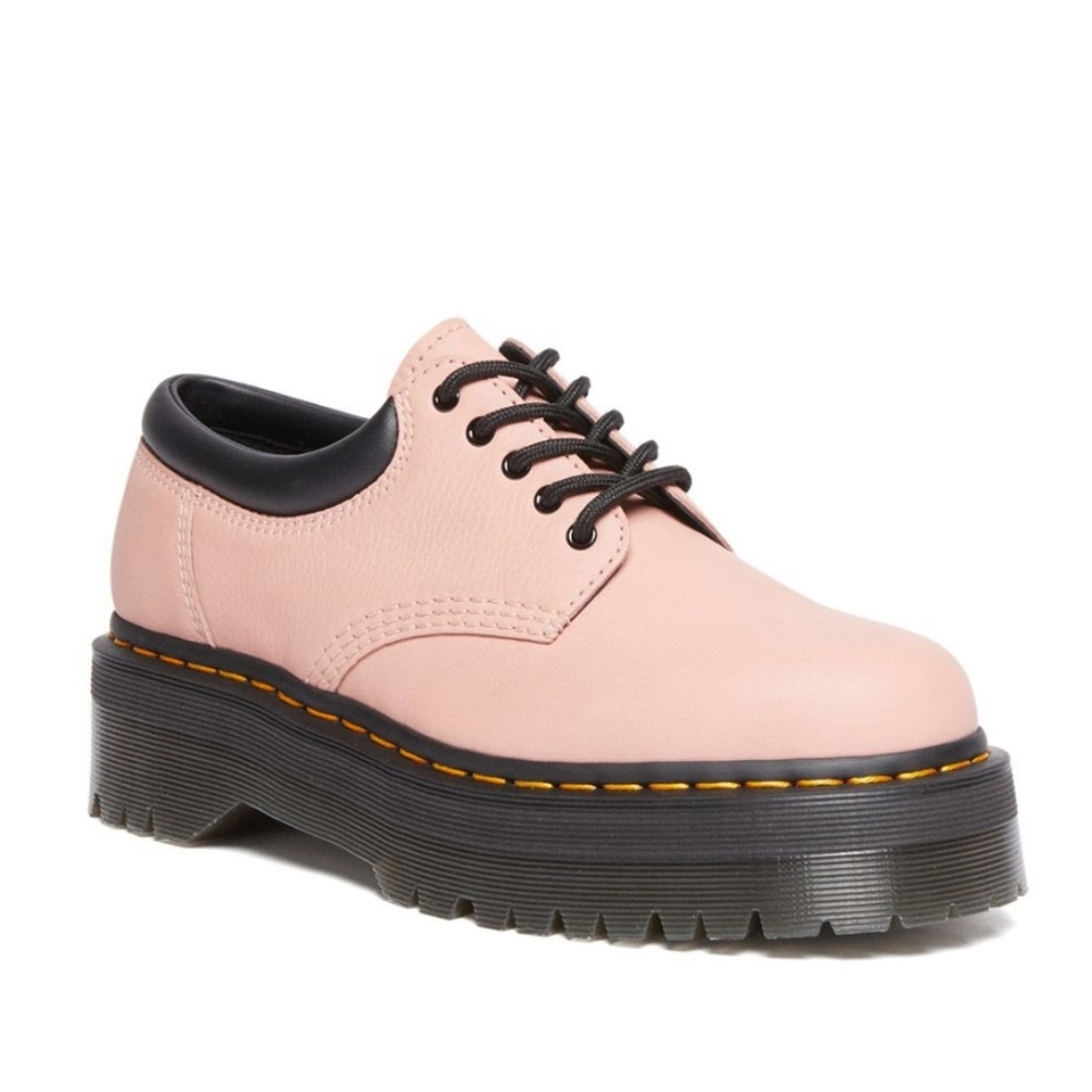 8053 Leather Platform Casual Shoes